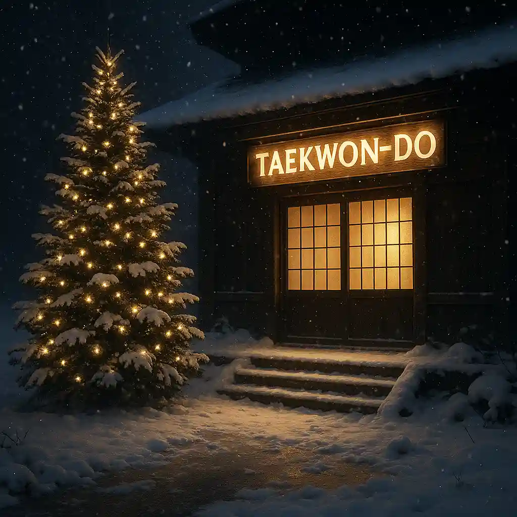 Weihnachtliche Stimmung im Taekwon-Do Center Homburg – Jahresende 2025