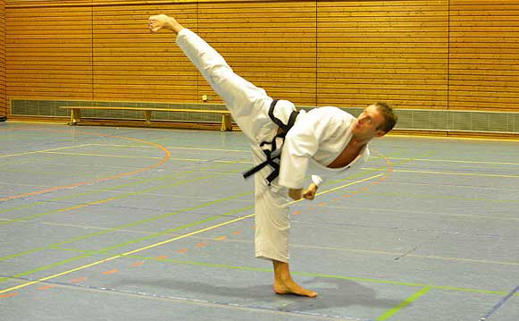 Taekwondo Kampfkunst Show in Homburg